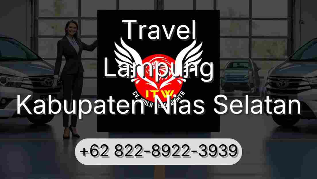 Travel Lampung Kabupaten Nias Selatan