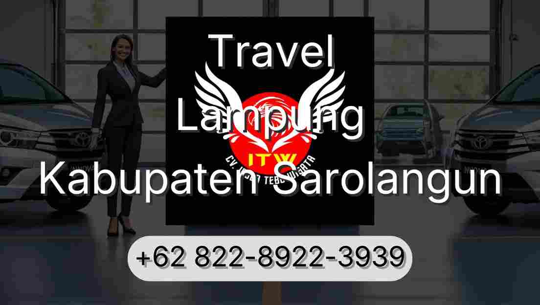 Travel Lampung Kabupaten Sarolangun