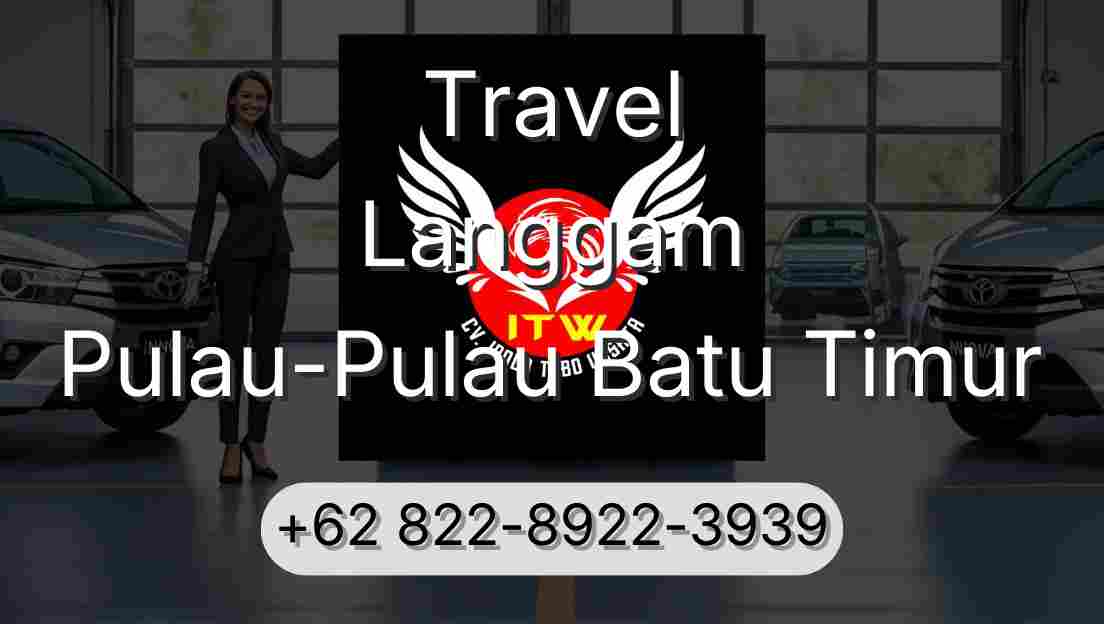 Travel Langgam Pulau-Pulau Batu Timur