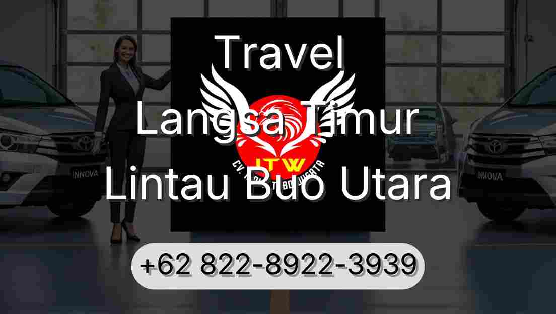 Travel Langsa Timur Lintau Buo Utara