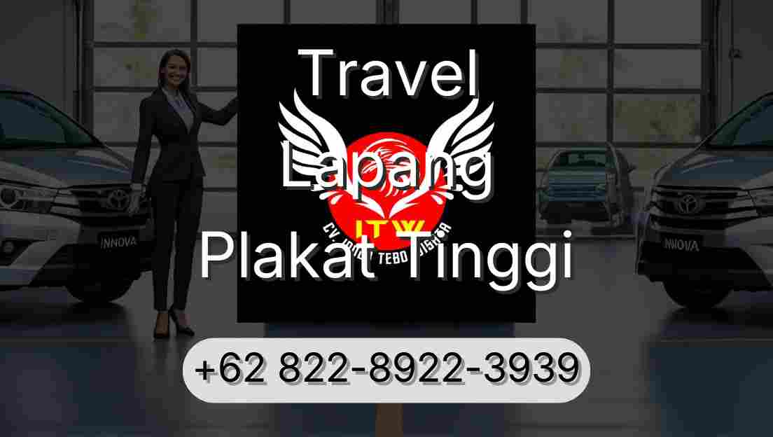 Travel Lapang Plakat Tinggi