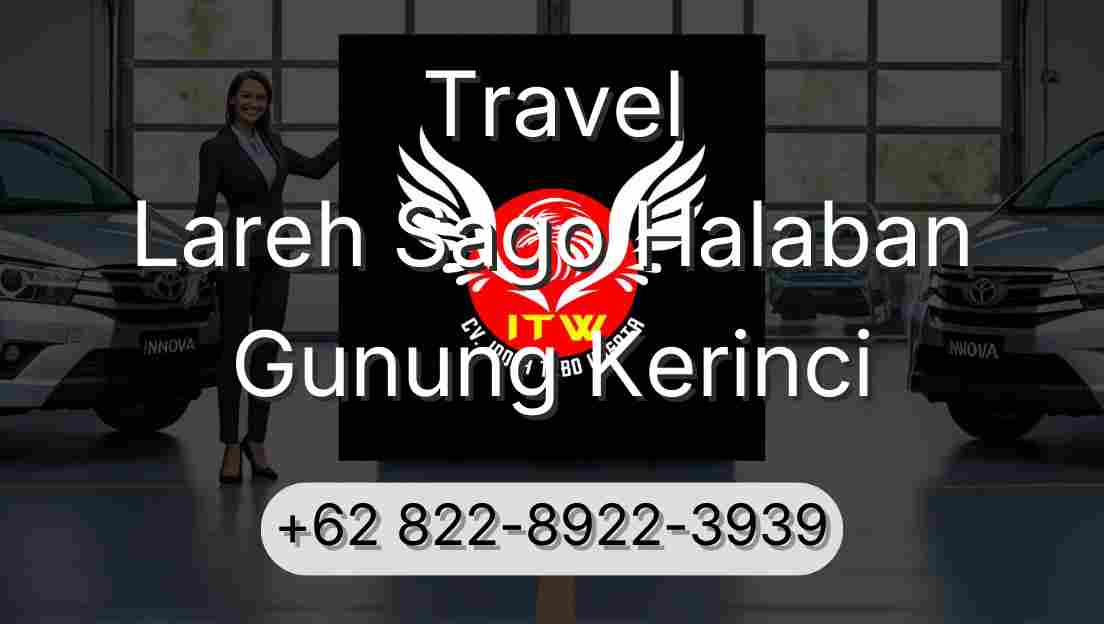 Travel Lareh Sago Halaban Gunung Kerinci