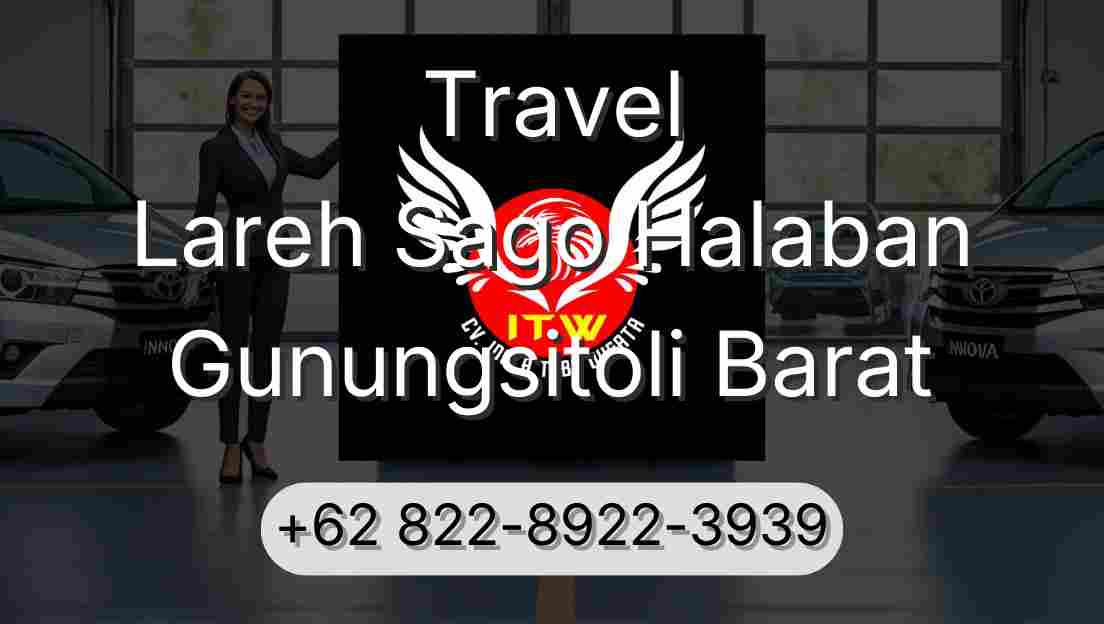 Travel Lareh Sago Halaban Gunungsitoli Barat