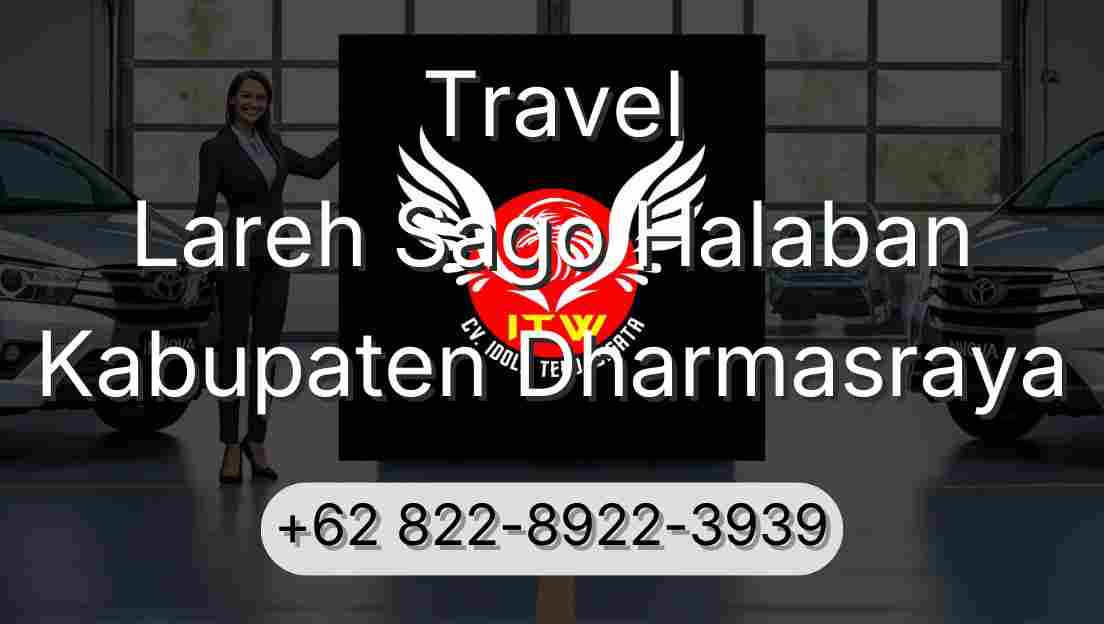 Travel Lareh Sago Halaban Kabupaten Dharmasraya