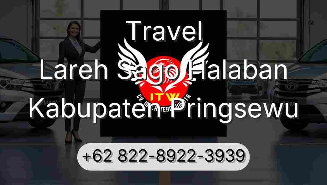 Travel Lareh Sago Halaban Kabupaten Pringsewu