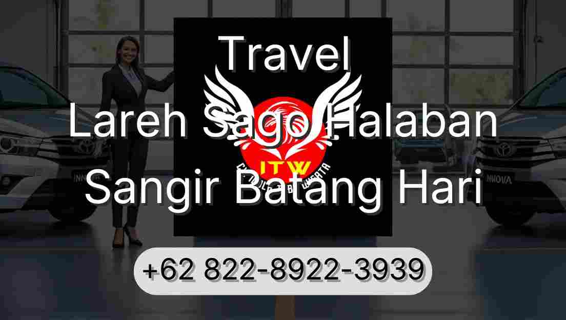 Travel Lareh Sago Halaban Sangir Batang Hari