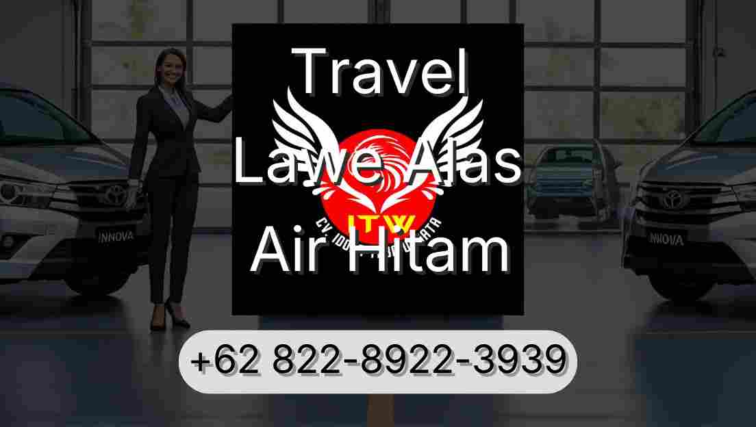 Travel Lawe Alas Air Hitam