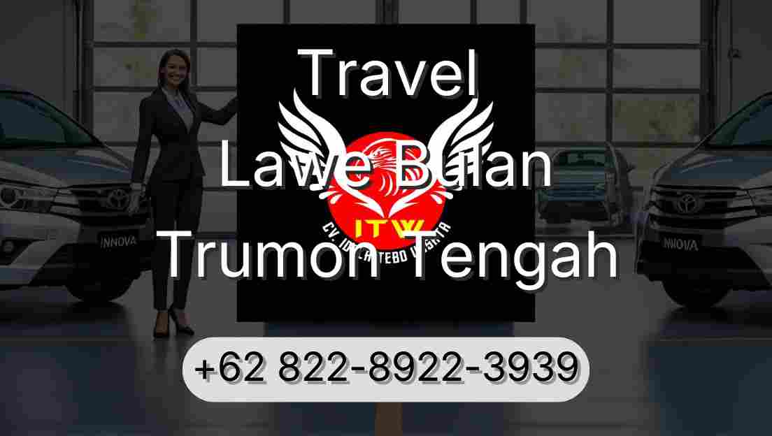 Travel Lawe Bulan Trumon Tengah