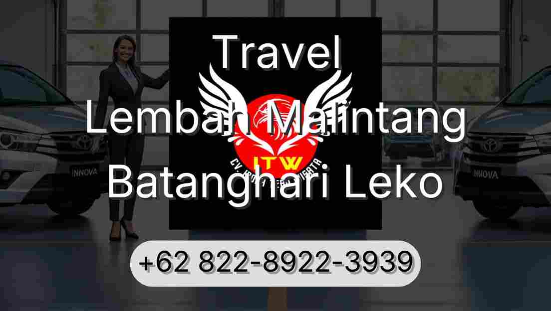 Travel Lembah Malintang Batanghari Leko