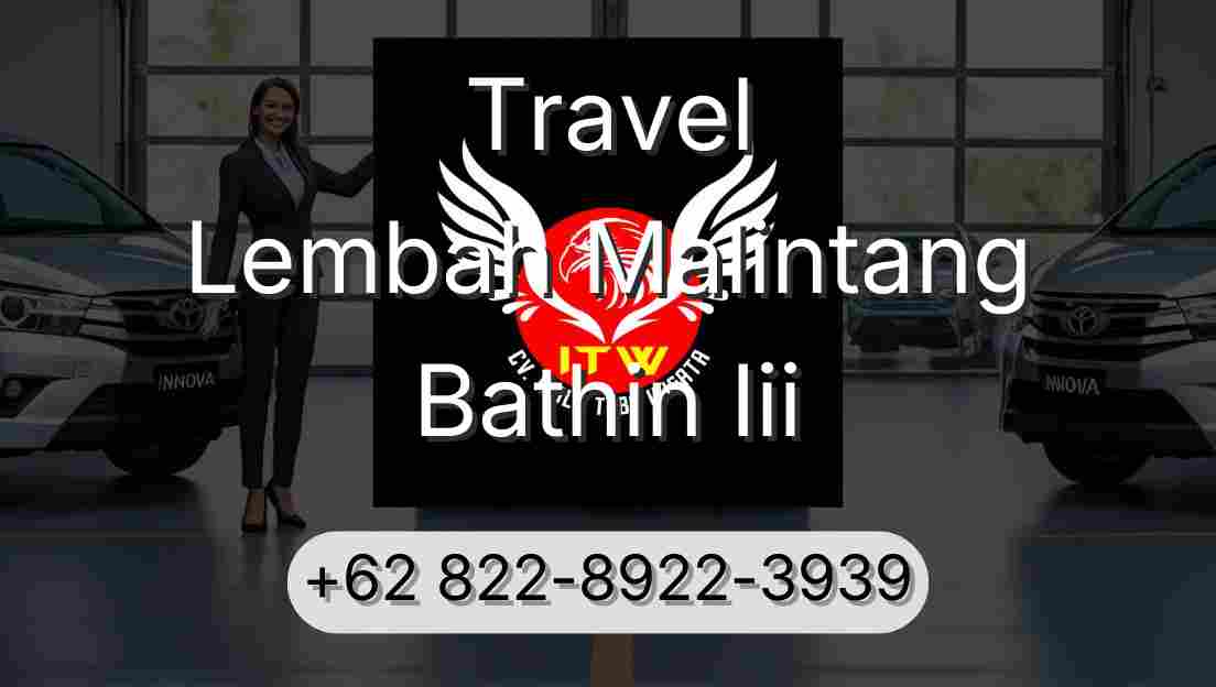 Travel Lembah Malintang Bathin Iii