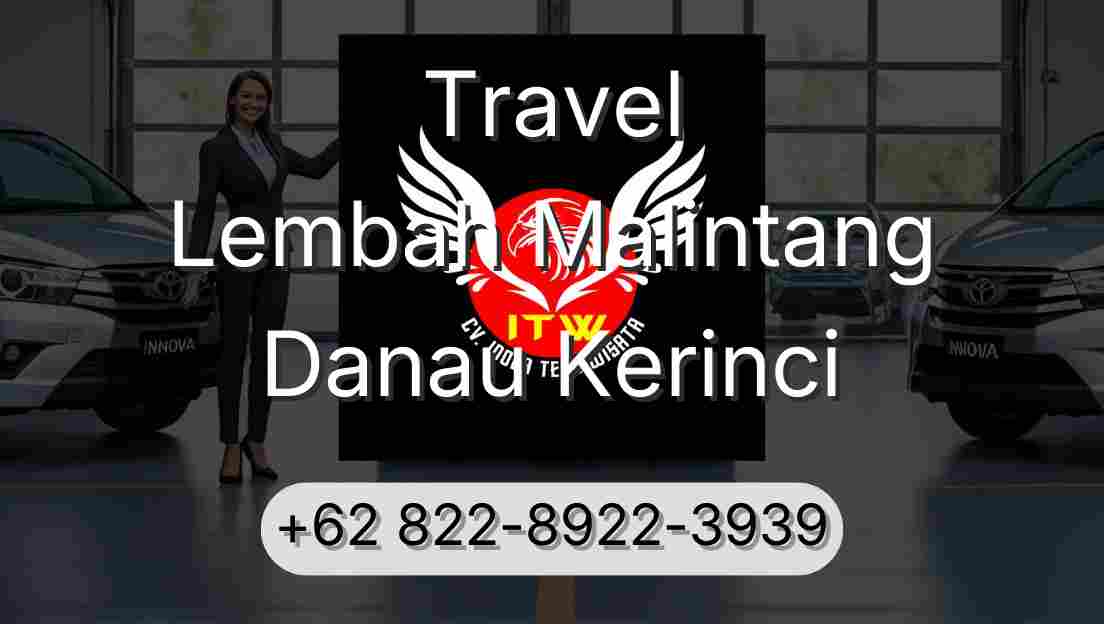 Travel Lembah Malintang Danau Kerinci
