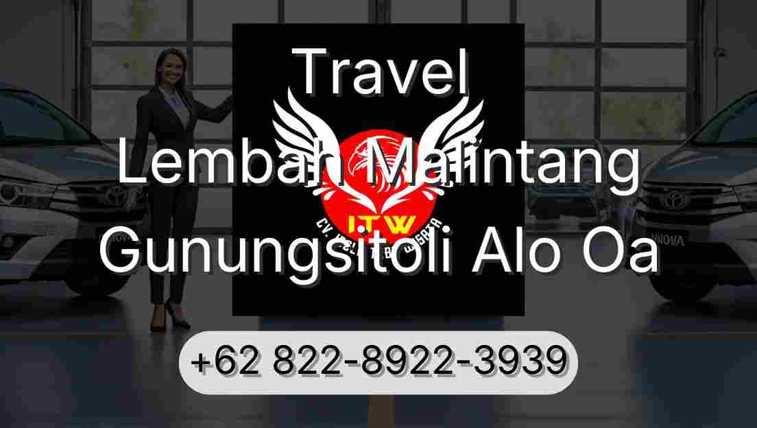 Travel Lembah Malintang Gunungsitoli Alo Oa