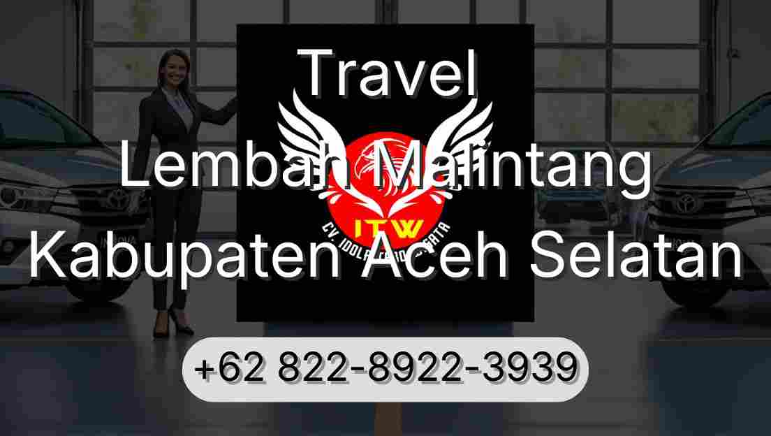 Travel Lembah Malintang Kabupaten Aceh Selatan