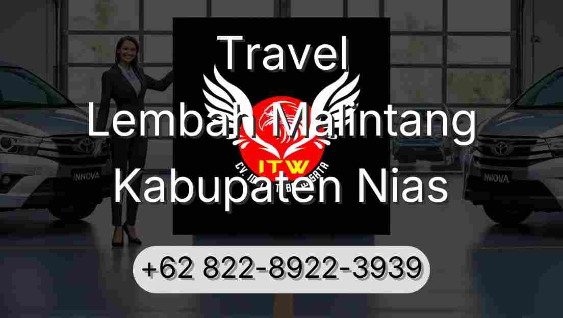 Travel Lembah Malintang Kabupaten Nias
