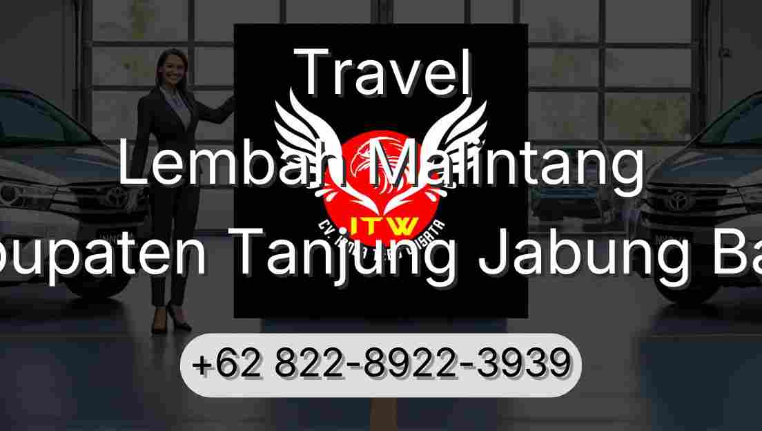 Travel Lembah Malintang Kabupaten Tanjung Jabung Barat