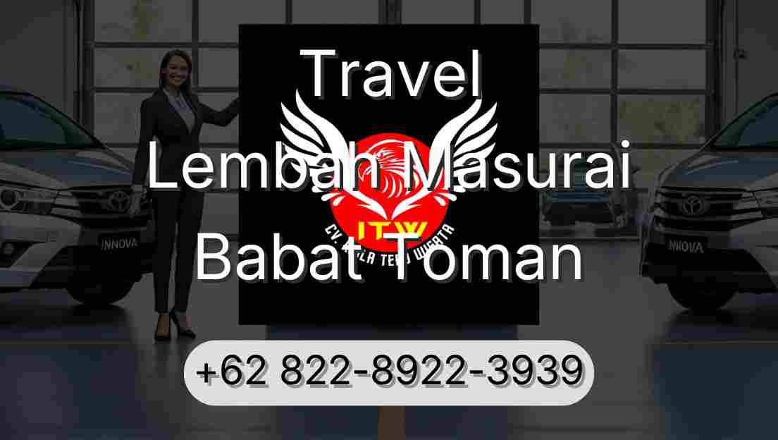 Travel Lembah Masurai Babat Toman