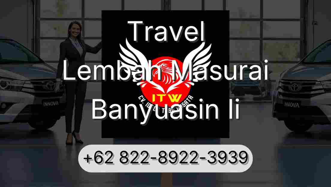 Travel Lembah Masurai Banyuasin Ii