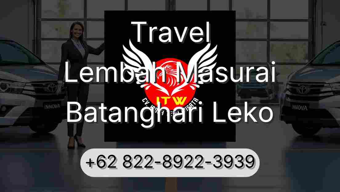 Travel Lembah Masurai Batanghari Leko