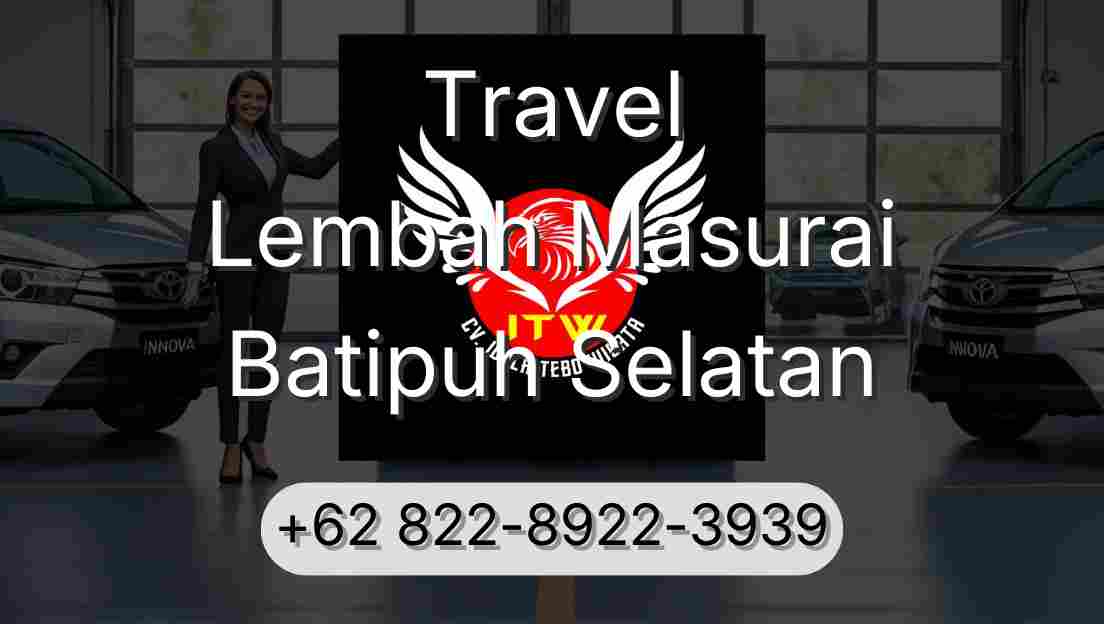 Travel Lembah Masurai Batipuh Selatan