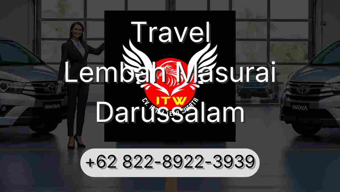 Travel Lembah Masurai Darussalam