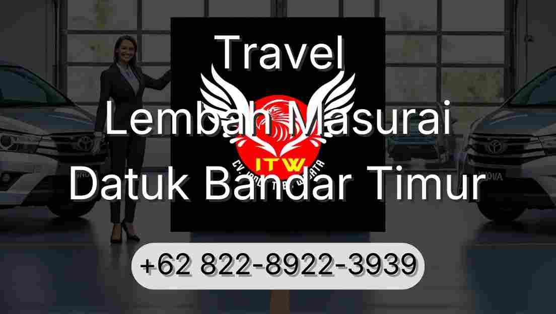 Travel Lembah Masurai Datuk Bandar Timur