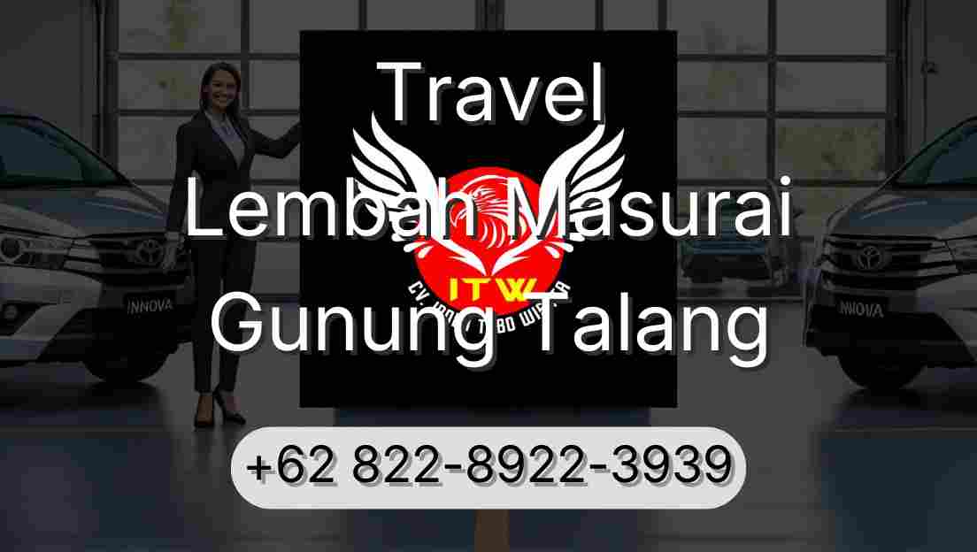 Travel Lembah Masurai Gunung Talang