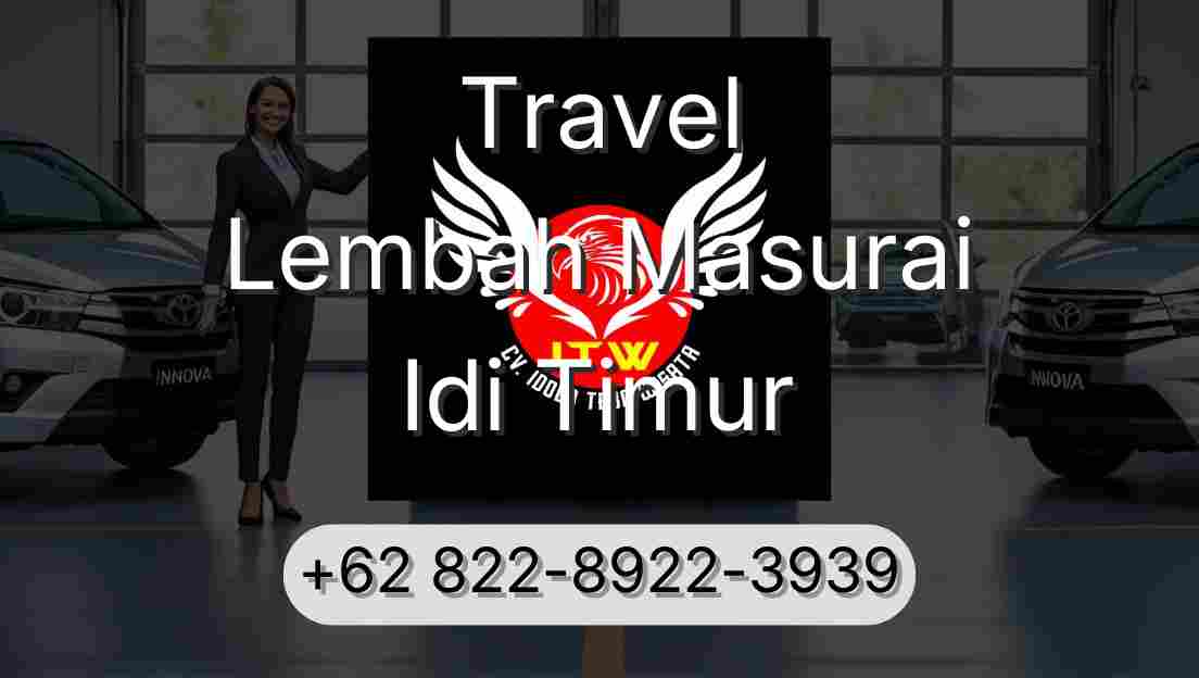 Travel Lembah Masurai Idi Timur