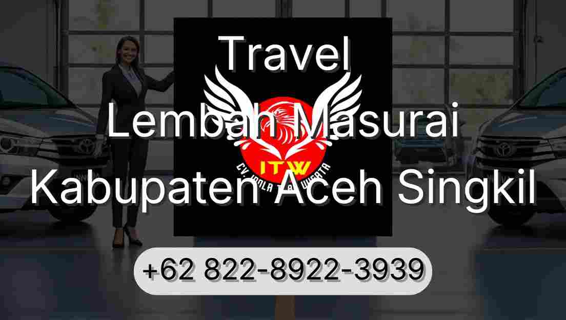 Travel Lembah Masurai Kabupaten Aceh Singkil