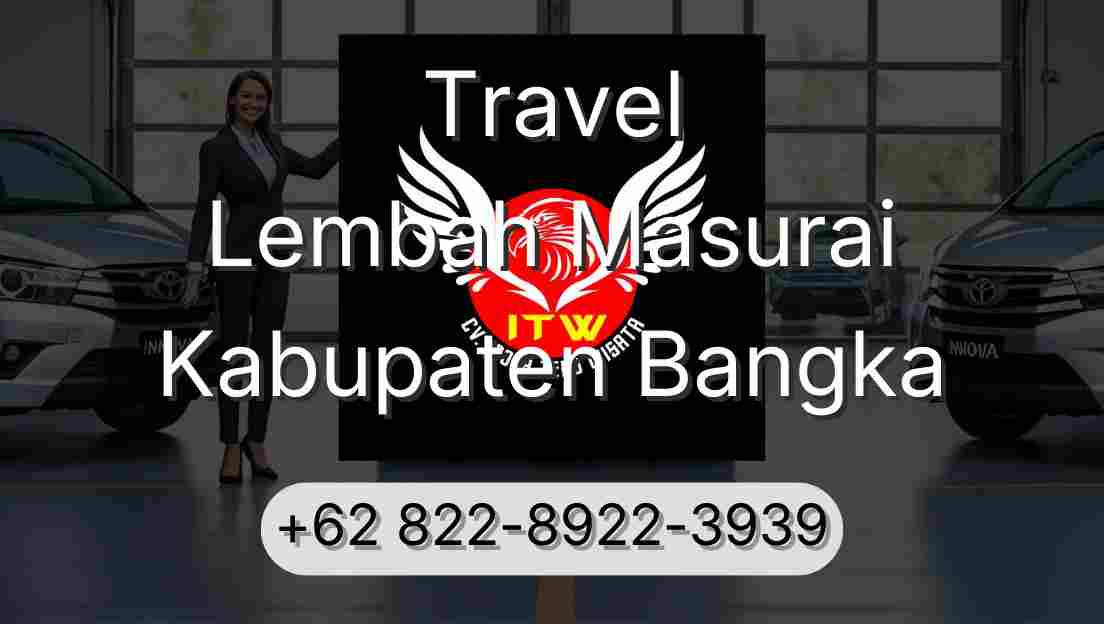 Travel Lembah Masurai Kabupaten Bangka