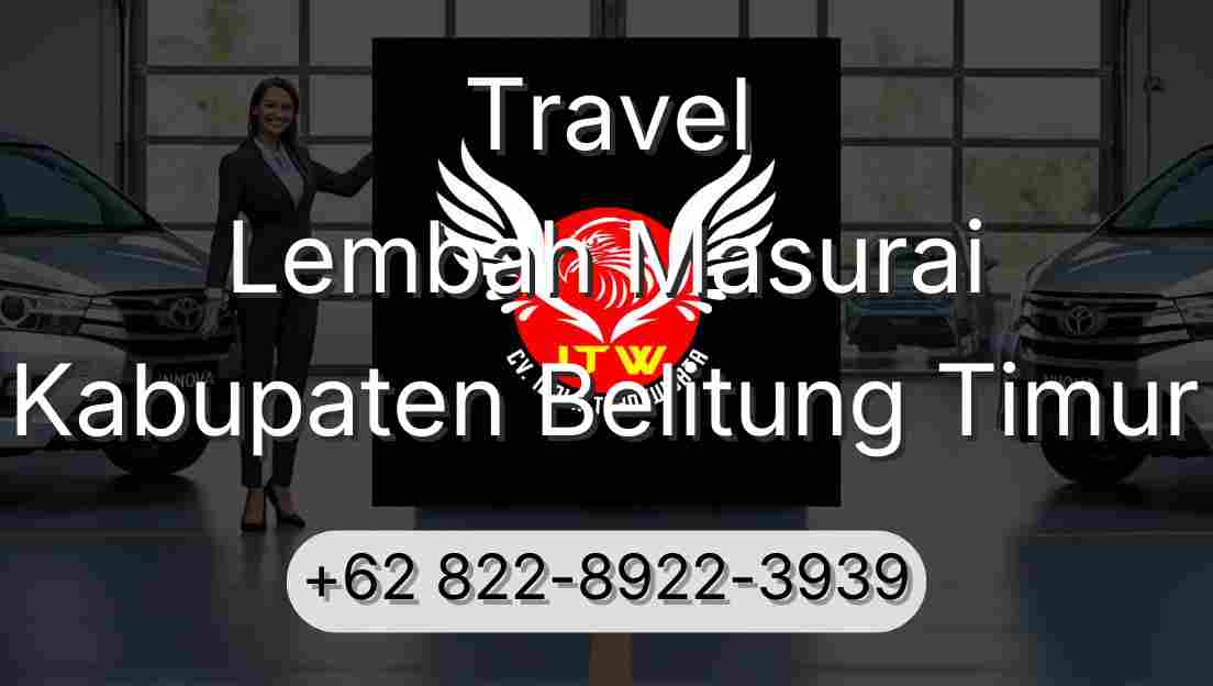 Travel Lembah Masurai Kabupaten Belitung Timur