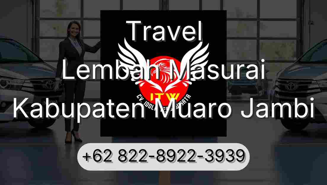 Travel Lembah Masurai Kabupaten Muaro Jambi