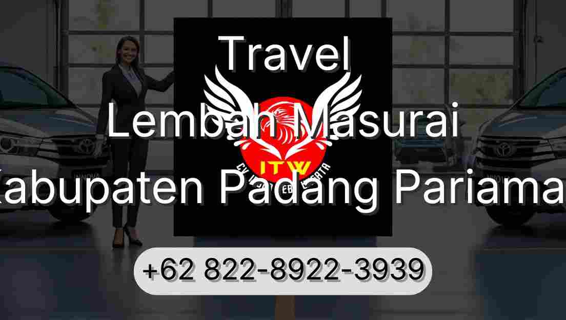 Travel Lembah Masurai Kabupaten Padang Pariaman