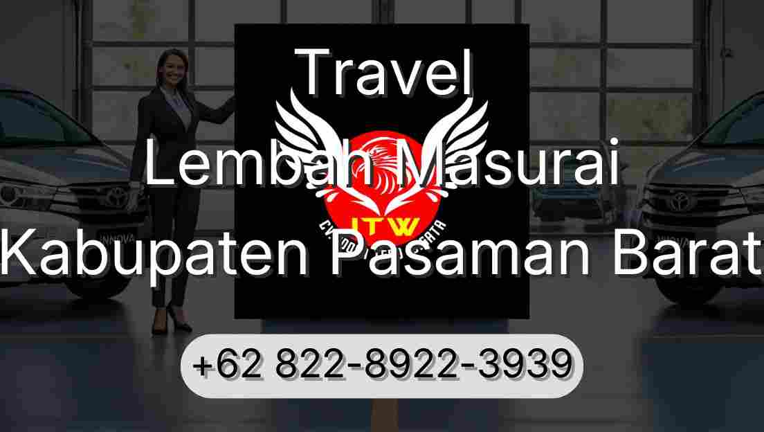 Travel Lembah Masurai Kabupaten Pasaman Barat