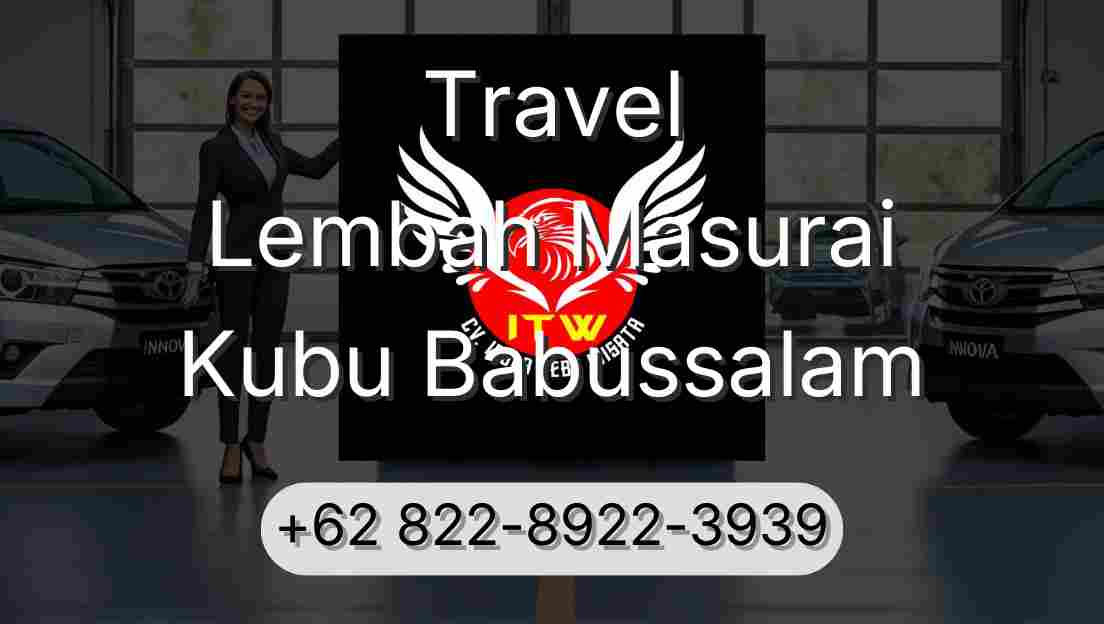 Travel Lembah Masurai Kubu Babussalam