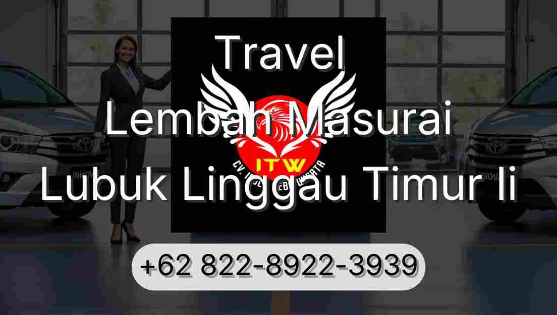 Travel Lembah Masurai Lubuk Linggau Timur Ii