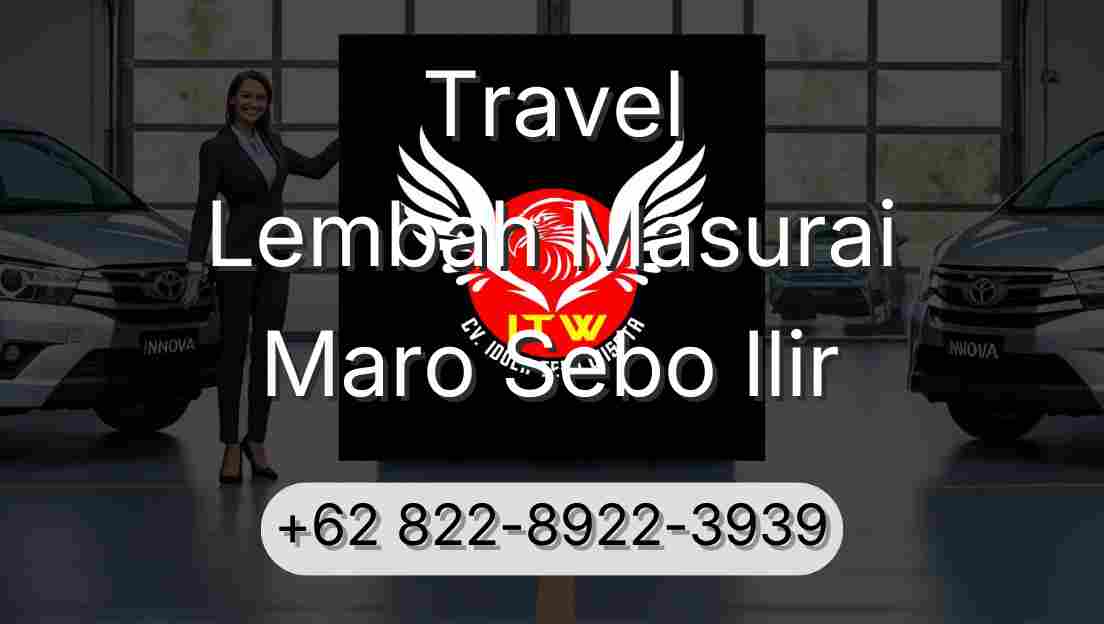 Travel Lembah Masurai Maro Sebo Ilir