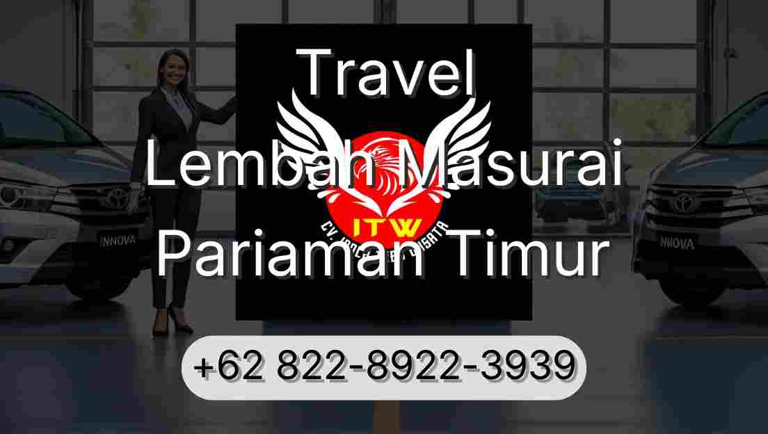 Travel Lembah Masurai Pariaman Timur