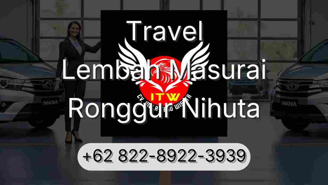 Travel Lembah Masurai Ronggur Nihuta