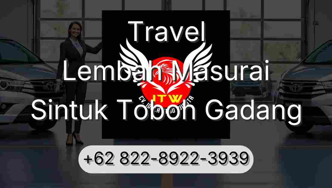 Travel Lembah Masurai Sintuk Toboh Gadang