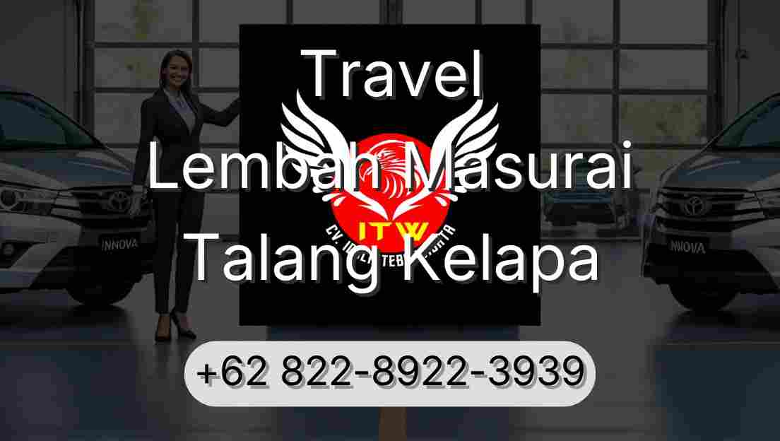 Travel Lembah Masurai Talang Kelapa