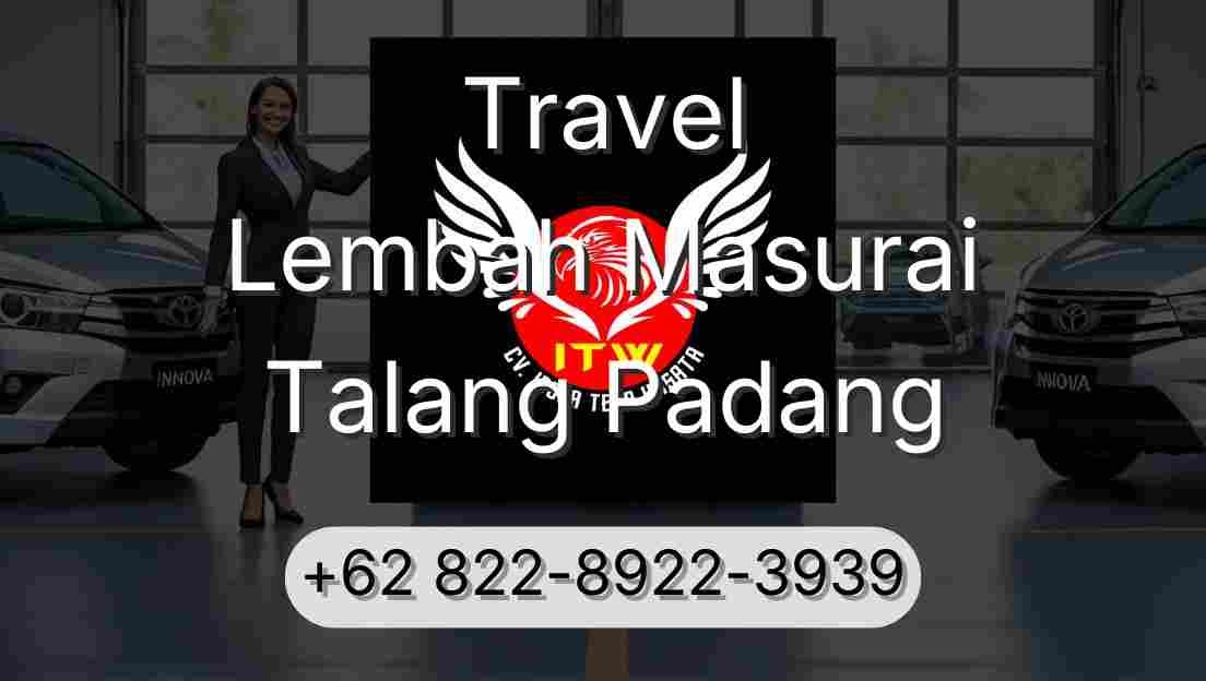 Travel Lembah Masurai Talang Padang