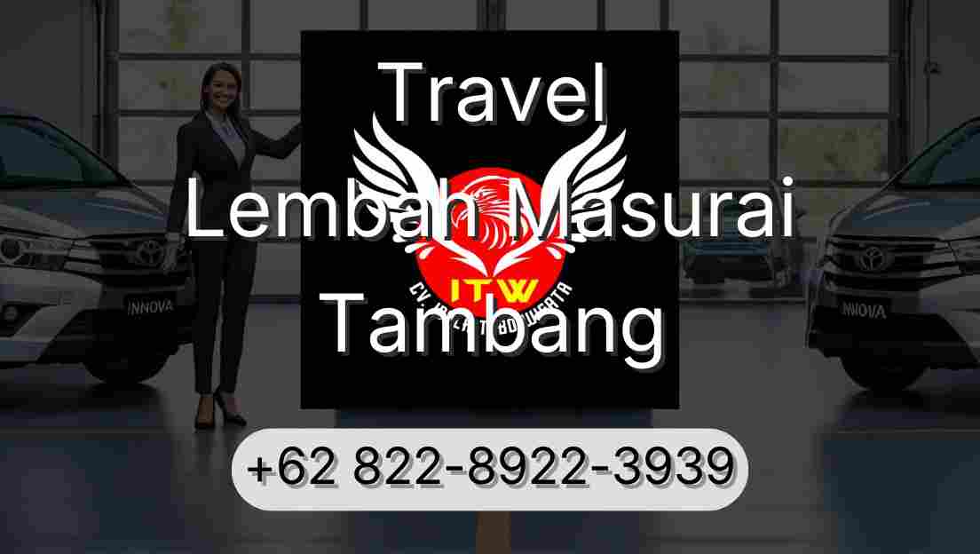 Travel Lembah Masurai Tambang