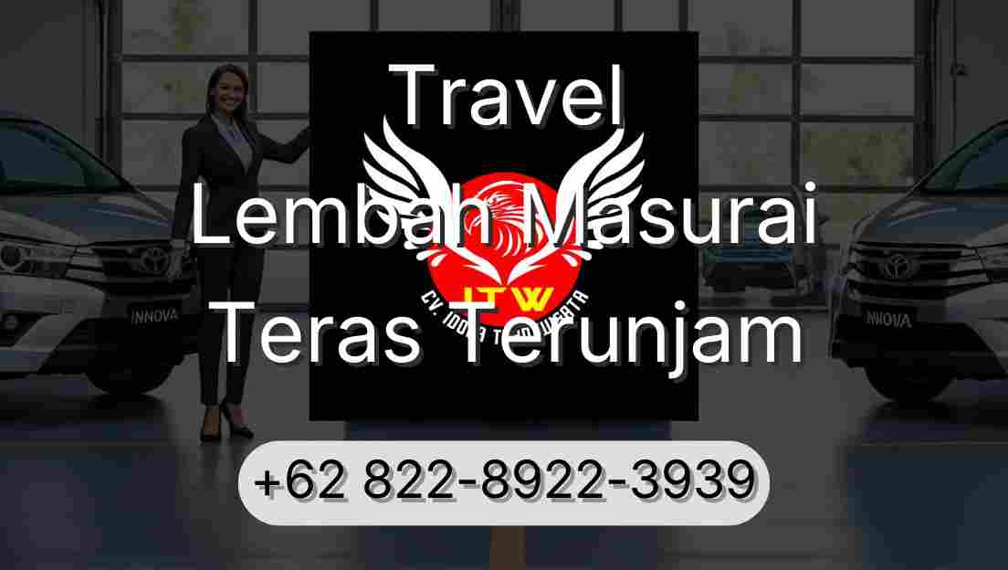 Travel Lembah Masurai Teras Terunjam