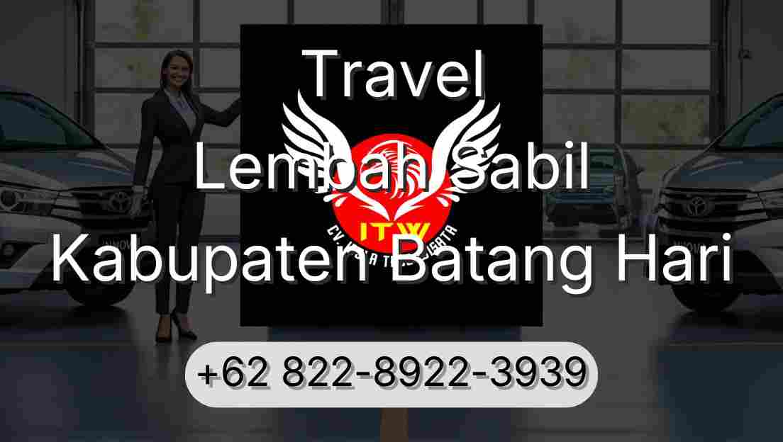 Travel Lembah Sabil Kabupaten Batang Hari