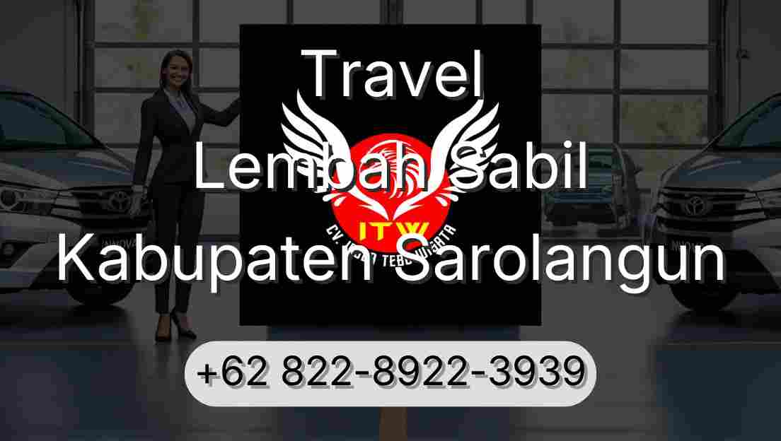 Travel Lembah Sabil Kabupaten Sarolangun