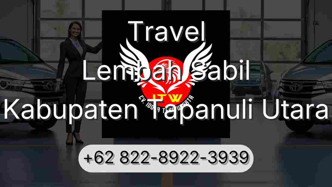 Travel Lembah Sabil Kabupaten Tapanuli Utara