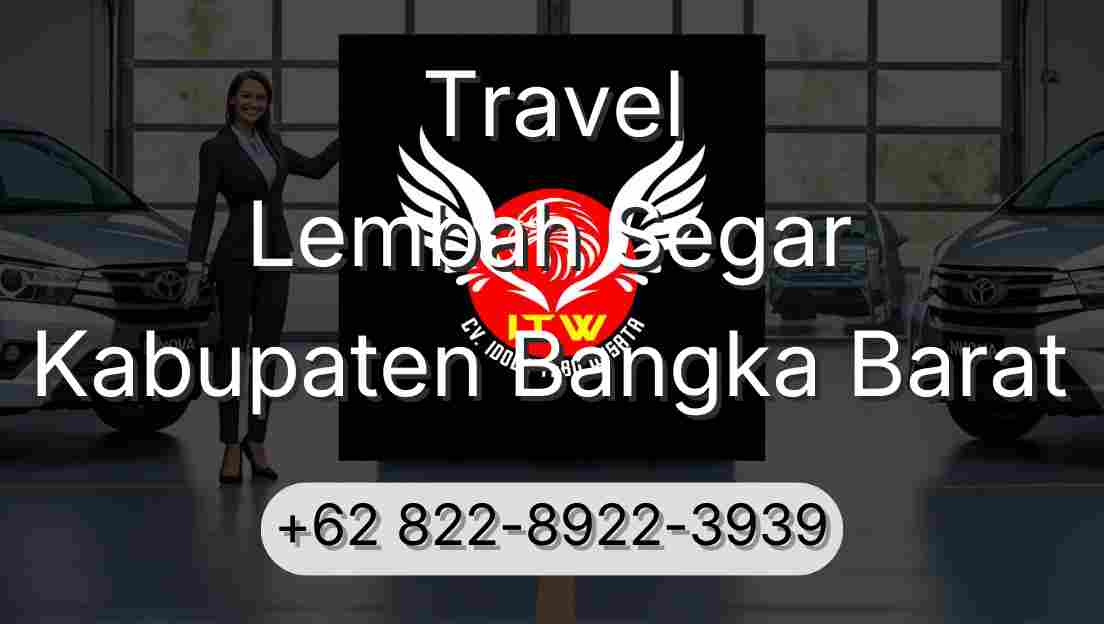 Travel Lembah Segar Kabupaten Bangka Barat