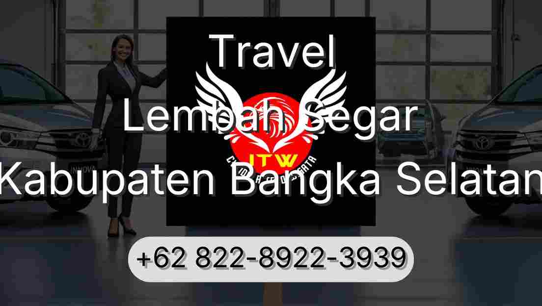 Travel Lembah Segar Kabupaten Bangka Selatan
