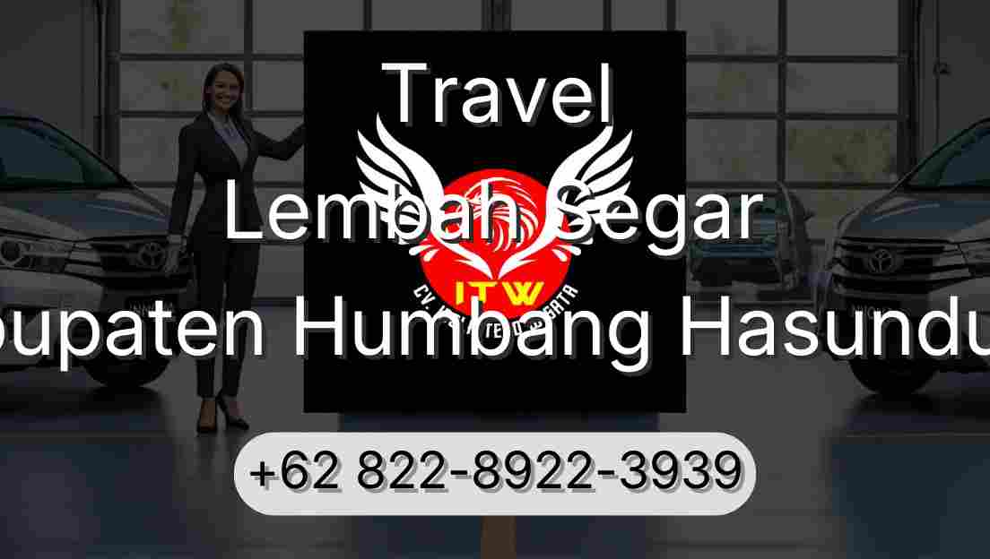 Travel Lembah Segar Kabupaten Humbang Hasundutan