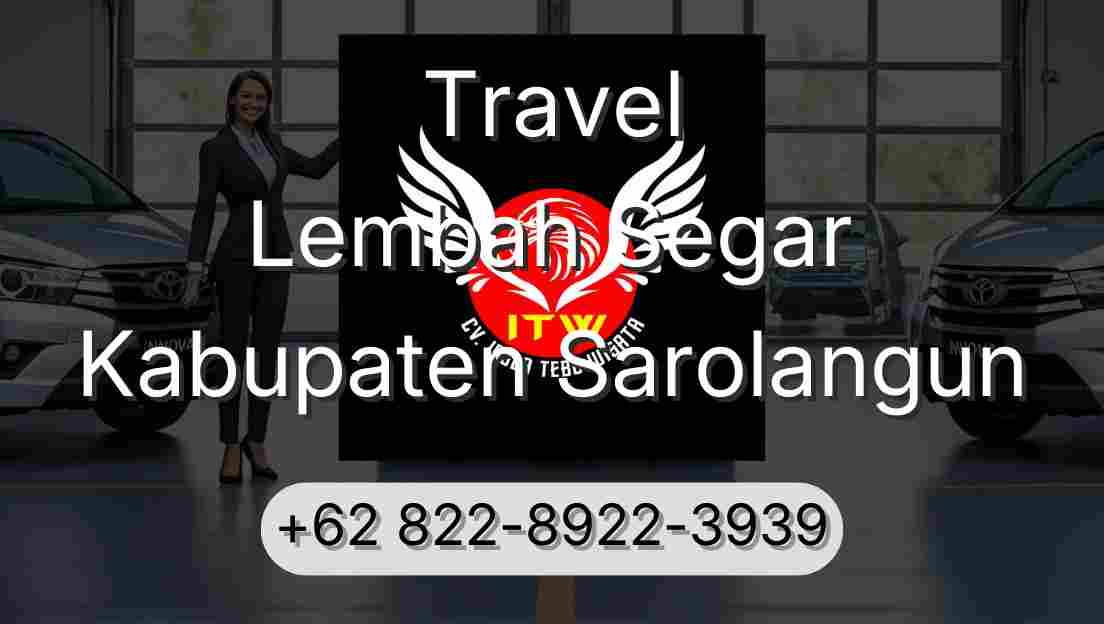 Travel Lembah Segar Kabupaten Sarolangun